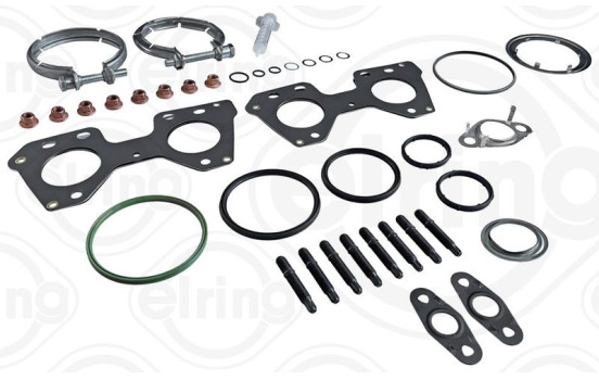 Turbocharger, mounting kit