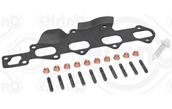 Turbocharger, mounting kit