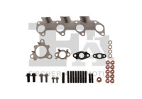 Turbocharger, mounting kit