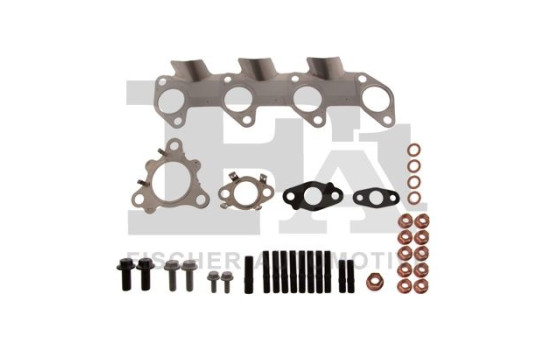 Turbocharger, mounting kit