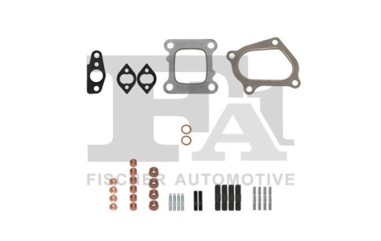 Turbocharger, mounting kit
