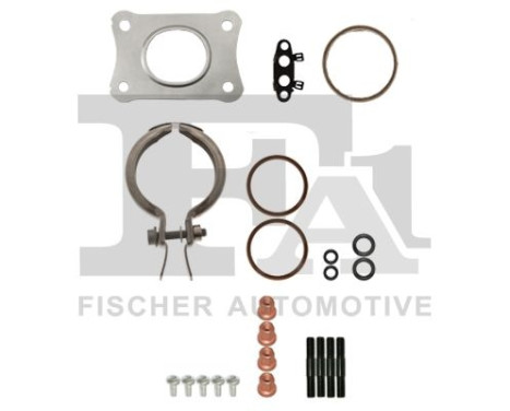 Turbocharger, mounting kit