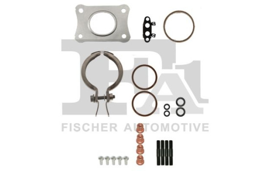 Turbocharger, mounting kit