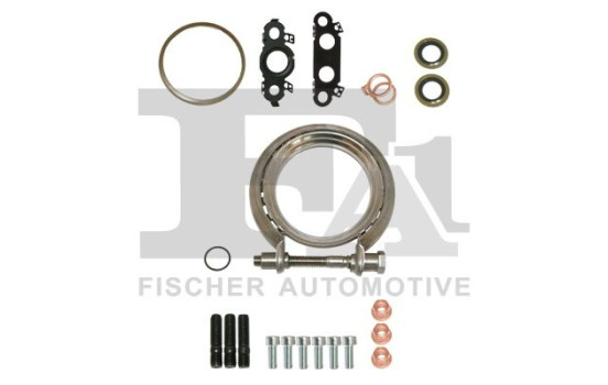 Turbocharger, mounting kit