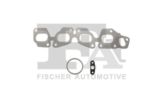 Turbocharger, mounting kit