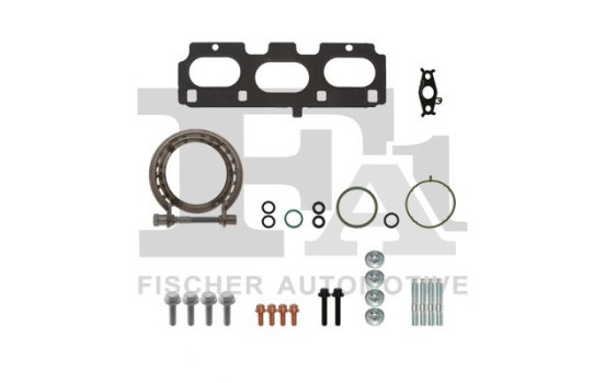 Turbocharger, mounting kit