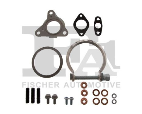 Turbocharger, mounting kit