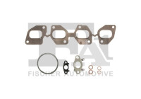 Turbocharger, mounting kit