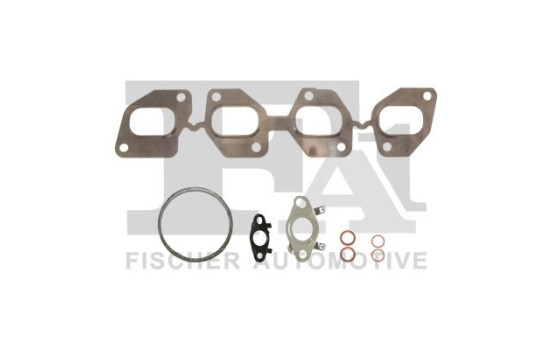 Turbocharger, mounting kit