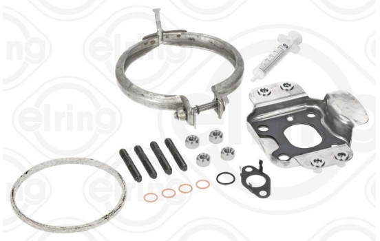 Turbocharger, mounting kit