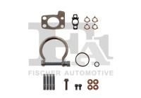 Turbocharger, mounting kit