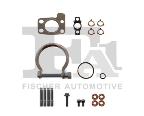 Turbocharger, mounting kit