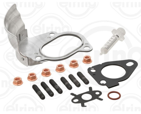 Turbocharger, mounting kit