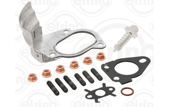 Turbocharger, mounting kit