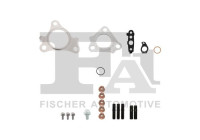 Turbocharger, mounting kit