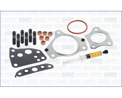 Turbocharger, mounting kit