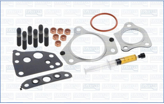 Turbocharger, mounting kit