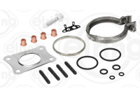 Turbocharger, mounting kit