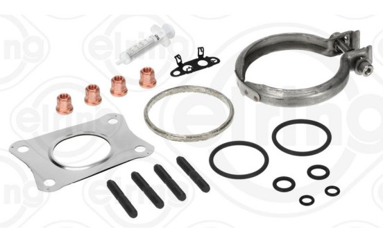 Turbocharger, mounting kit