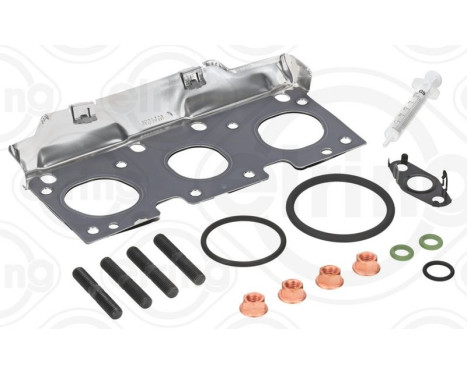 Turbocharger, mounting kit