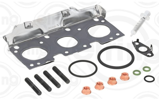 Turbocharger, mounting kit