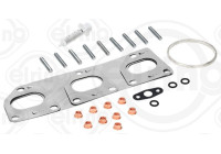 Turbocharger, mounting kit
