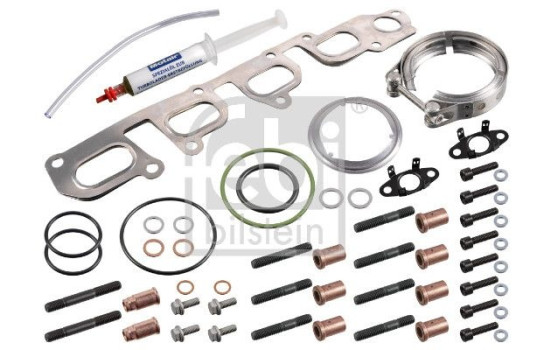 Turbocharger, mounting kit
