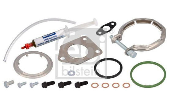 Turbocharger, mounting kit
