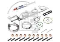 Turbocharger, mounting kit