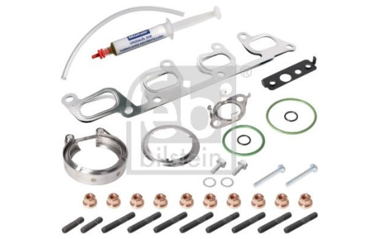 Turbocharger, mounting kit
