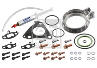 Turbocharger, mounting kit