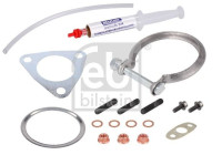 Turbocharger, mounting kit