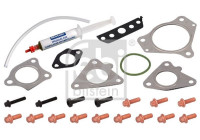 Turbocharger, mounting kit