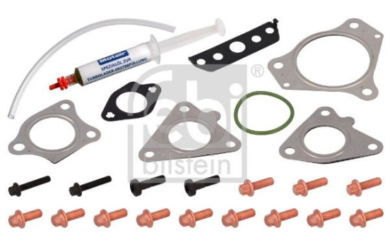 Turbocharger, mounting kit