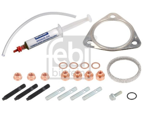 Turbocharger, mounting kit