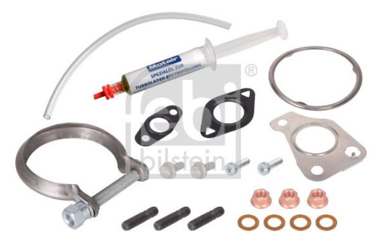 Turbocharger, mounting kit