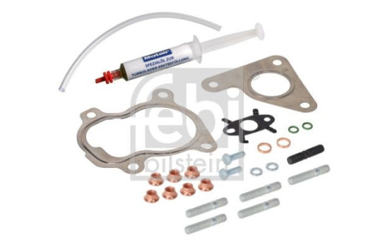 Turbocharger, mounting kit