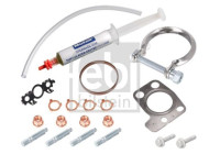 Turbocharger, mounting kit