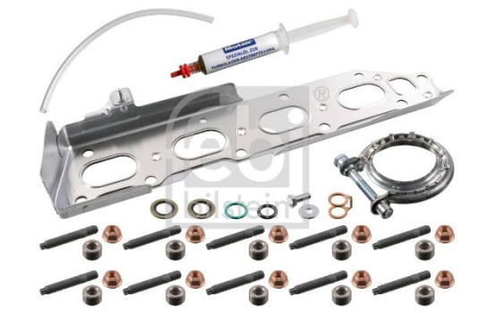 Turbocharger, mounting kit