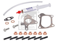 Turbocharger, mounting kit