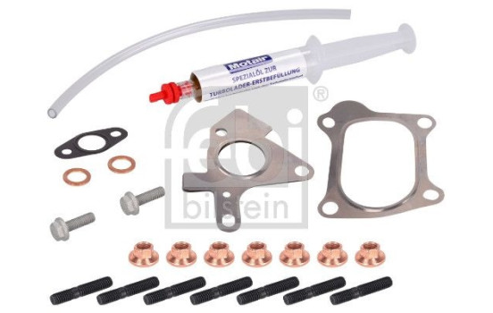 Turbocharger, mounting kit