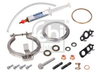 Turbocharger, mounting kit