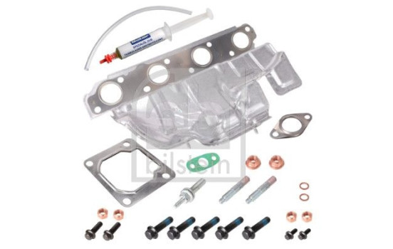 Turbocharger, mounting kit