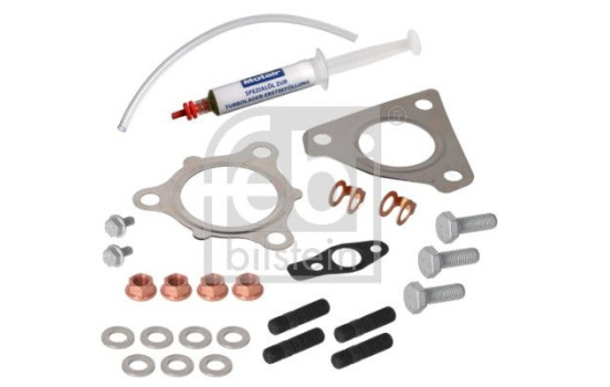 Turbocharger, mounting kit