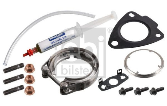 Turbocharger, mounting kit