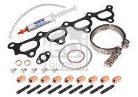 Turbocharger, mounting kit