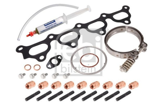 Turbocharger, mounting kit