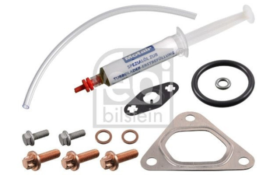 Turbocharger, mounting kit