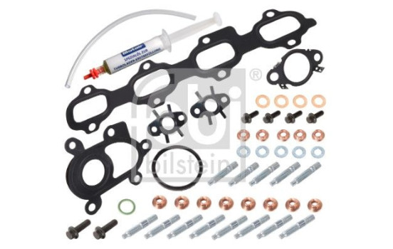 Turbocharger, mounting kit