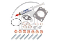 Turbocharger, mounting kit
